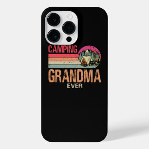 Best Camping Grandma Ever Vintage Camper Father's  iPhone 14 Pro Max Case