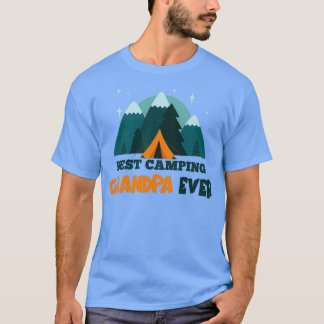 Best Camping Grandpa Ever Triblend T-Shirt