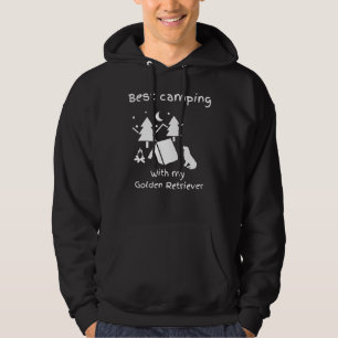 Best Camping With My Golden Retriever Goldie Owner Hoodie