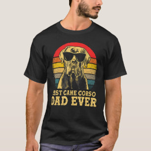 Best Cane Corso Dad Ever Dog Retro Vintage T-Shirt