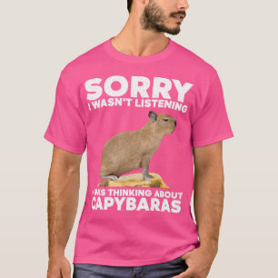 Best Capybara Pet Rodent Capybara T-Shirt