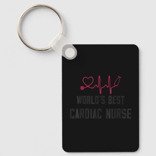 Best Cardiac Nurse  Nurses Week  Nursing Nurse Key Ring