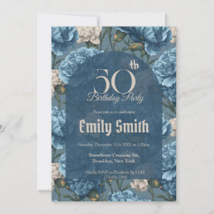 Best Carnation Inspired Beach Party Invitation
