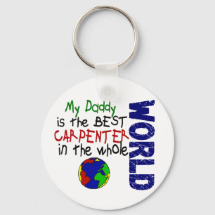 Best Carpenter In World 2 (Daddy) Key Ring