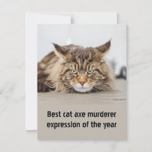 Best cat ax murderer expression
