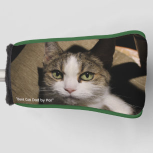 Best Cat Dad by Par-Dainty Doll Golf Putter Cover