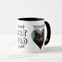 Best Cat Dad Custom Pet Photo And Name