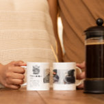 Best Cat Dad Definition | Three Photo Coffee Mug<br><div class="desc">Modern 3 photo collage mug. Featuring a sweet definition of what a cat dad is with room for custom message. This personalised mug makes a perfect give for the cat dad in your life! Fun, easy and unique - makes a great gift for birthdays, holidays and new pet homecomings. Cat...</div>