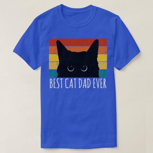 Best cat dad ever32 T-Shirt (Design Front)