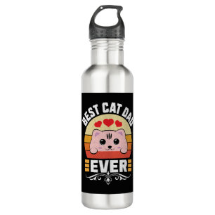 Best Cat Dad Ever              710 Ml Water Bottle