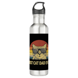 Best Cat Dad Ever           710 Ml Water Bottle