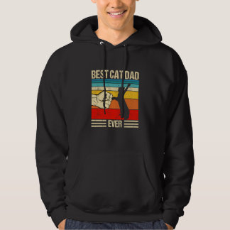 Best Cat Dad Ever Cat Dad Father's Day Hoodie
