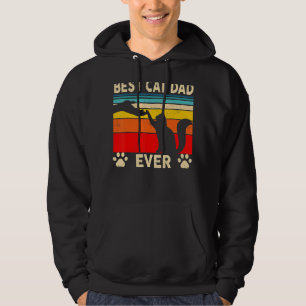 Best Cat Dad Ever  Cat Daddy Father Day  1 Hoodie