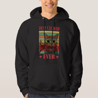Best Cat Dad Ever   Cat Daddy Father Day  9 Hoodie