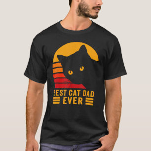 Best Cat Dad Ever   Cat Daddy Father Day 9 T-Shirt