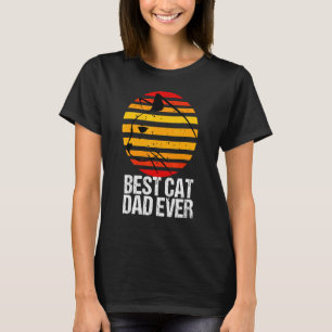 Best Cat Dad Ever Cat Daddy Father Day T-Shirt