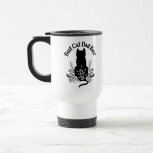 Best Cat Dad Ever Cat Lover Gift Travel Mug