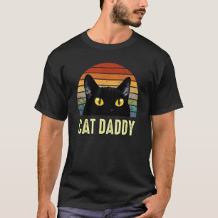 Best Cat Dad Ever Cat Vintage T-Shirt