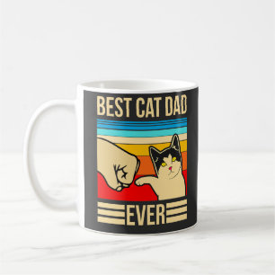 Best cat dad ever coffee mug