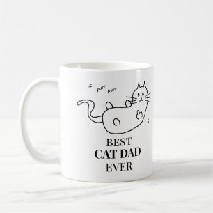 Best Cat Dad Ever Coffee Mug