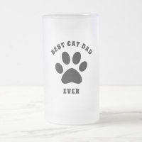 Best Cat Dad Ever Custom Text Personalised
