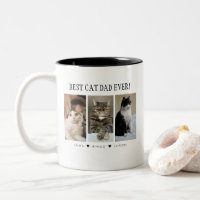 Best Cat Dad Ever Custom three photos