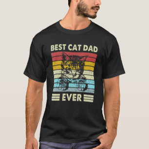 Best Cat Dad Ever Cute Cat Lover_1 T-Shirt