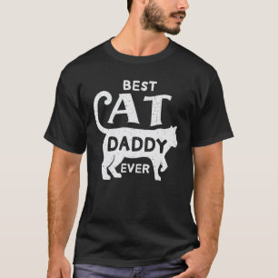 Best Cat Dad Ever Daddy Kitten Paw 1 T-Shirt