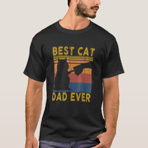 Best Cat Dad Ever Ee Cat Daddy Father S Day T-Shirt
