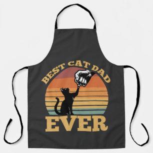 Best Cat Dad Ever Fathers Day Apron