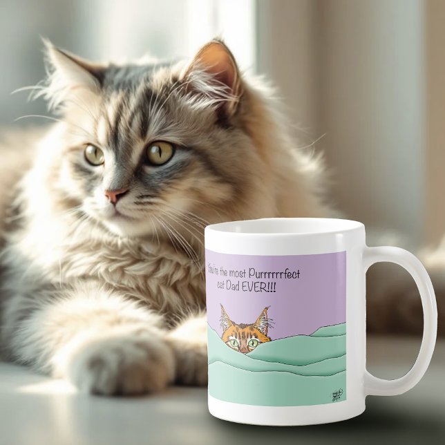 Best Cat Dad Ever! Father's Day Coffee Mug (Creator Uploaded)
