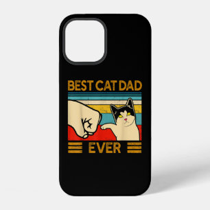 Best Cat Dad Ever Funny Cat Daddy iPhone 12 Case