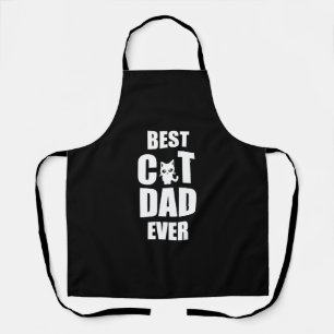Best Cat Dad Ever, Funny Cat Shirt, Cat Dad Shirt, Apron