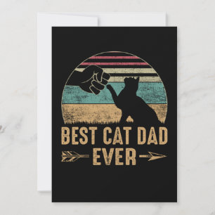 Best Cat Dad Ever Funny Daddy Cat Happy Save The Date