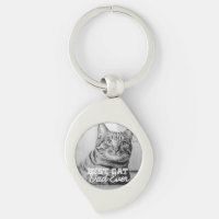 Best Cat Dad Ever Modern Custom Pet Photo