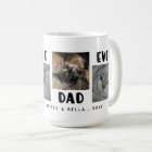 BEST CAT DAD EVER Photo Collage Paw Print