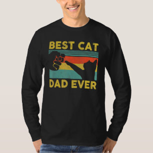 Best Cat Dad Ever T-  Cat Daddy Father Day  3 T-Shirt