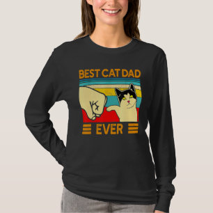 Best Cat Dad Ever T-  Cat Daddy Father Day 4 T-Shirt
