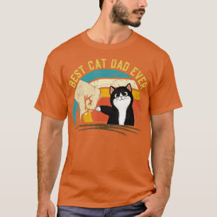 Best Cat Dad Ever tee Funny Cat Daddy Fathers Day