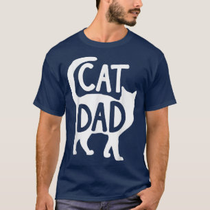 Best Cat Dad Fathers Day Men Kitty Daddy Papa Fath T-Shirt