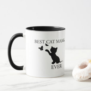 Best cat mama ever  mug