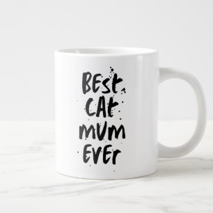 Best cat Mom Ever Modern Simple Trendy Mug