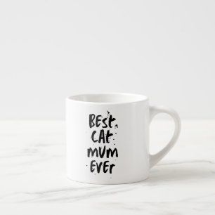 Best cat Mom Ever Modern Simple Trendy Mug