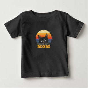 Best Cat Mum Baby T-Shirt