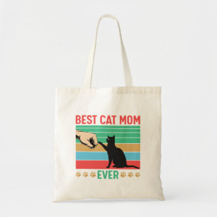 best cat mum   cats lover design  tote bag