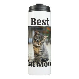best cat mum dad parent pet photo kitten grandma p thermal tumbler