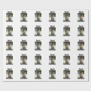 best cat mum dad parent pet photo kitten grandma p wrapping paper