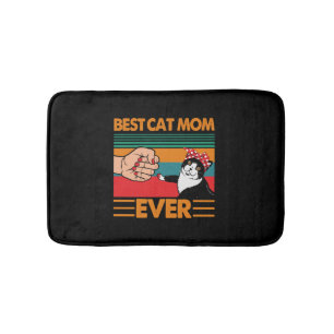 Best Cat Mum Ever Bandanna Bath Mat