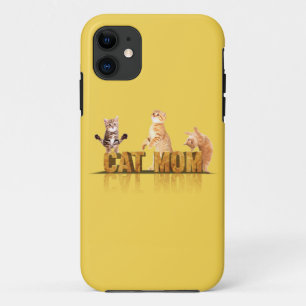 Best cat mum ever best cat mum funny funny cat iPhone 11 case