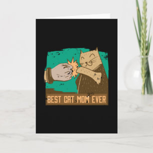 Best Cat Mum Ever Card